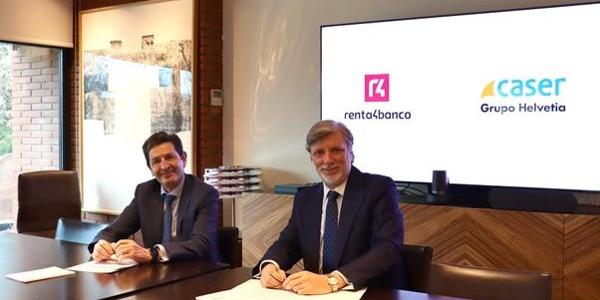 Renta 4 amplía su alianza con Caser para comercializar sus seguros de vida